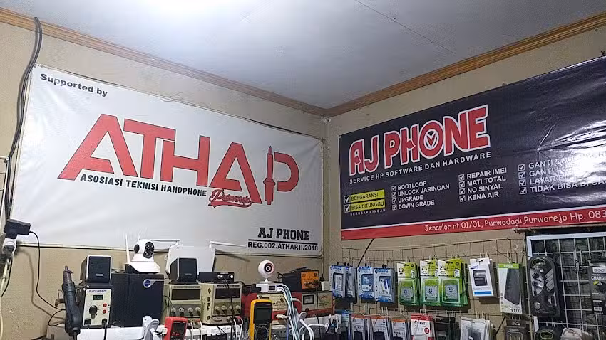 AJ PHONE HP SERVICE SOFTWARE DAN HARDWARE
