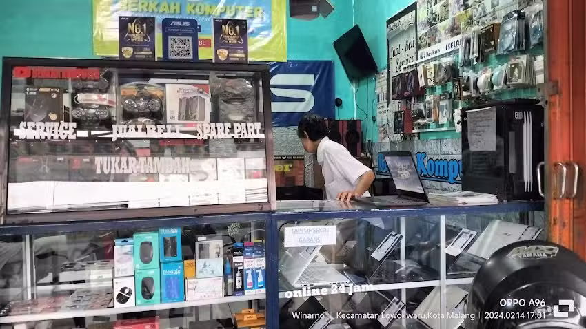 Berkah Komputer Jual Beli laptop second n baru