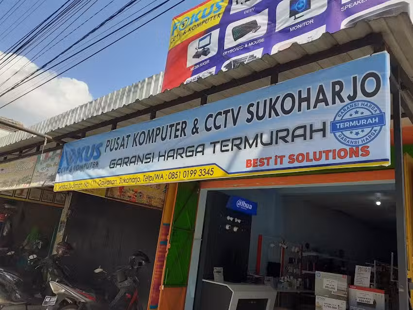 FOKUS KOMPUTER & CCTV SUKOHARJO