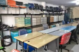Jual beli barang bekas ex kantor kursi, komputer, ac, besi tua, furnitur, partisi, alumunium, tembaga, genset, kabel