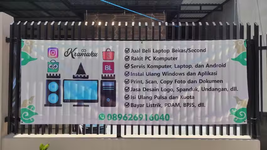 Kramaku (Jual Beli dan Servis Laptop & Komputer Bekas)