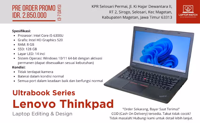 Laptop Match Magetan