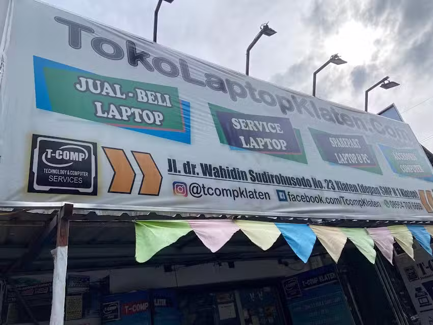 TCOMP Toko Komputer, Service Laptop, Service Proyektor
