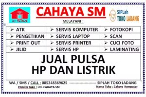 Toko Cahaya Komputer Sedadap