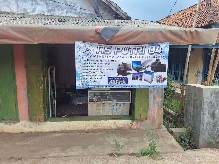 TOKO SERVICE KOMPUTER & ELEKTRONIK AS PUTRI 04 PADARINCANG